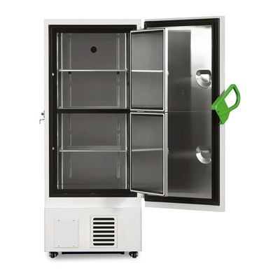 338 리터 능력 고급 품질과 한 개의 포밍 문 실험실 최고 극저온 냉장고