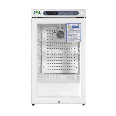약을 위한 유리문과 100L 실험실 약국 백신 냉장고 캐비닛
