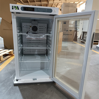 강제적 공기 냉각 시스템과 2일부터 8일까지 도 약국 의학 냉장고 100L