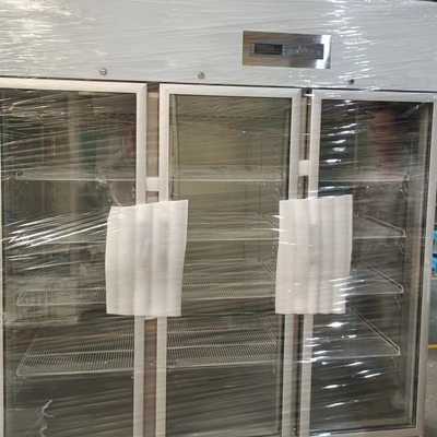 가열 유리 문 스테인리스 스틸 304 약국 의료 냉장고 병원 실험실에서 사용