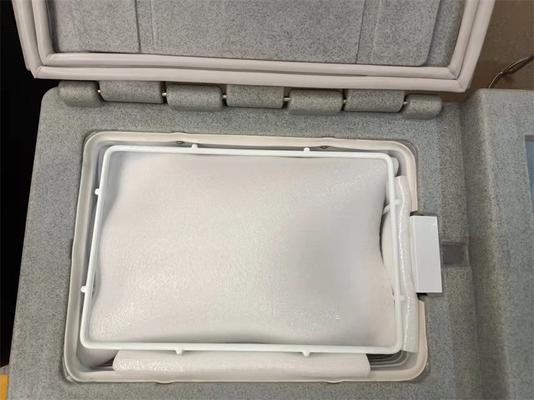 RoHS 인증을 받은 휴대용 백신 냉각기 0.16Cbm 알루미늄 합금 외장 재료
