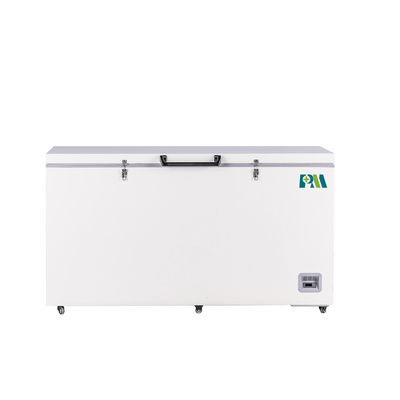 병원 실험실을 위한 직접적인 냉각과 86 도 485L 가장 큰 용량 극저 임시 체스트형 냉동고를 뺄셈하세요