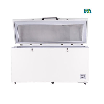 디지털 온도 제어와 직접적인 냉각 생체 의학 체스트형 냉동고는 60 도 485 리터 능력을 뺄셈합니다