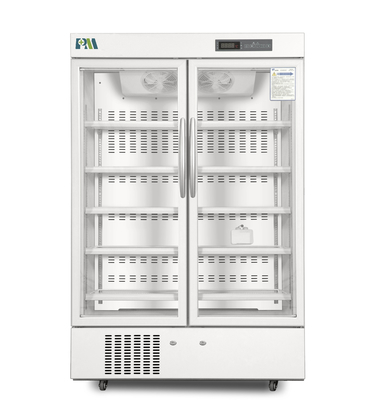 1006L 성능 고급 품질 똑바로 선 약국 의학 냉장고 R290 자동차는 수직이어서 녹입니다