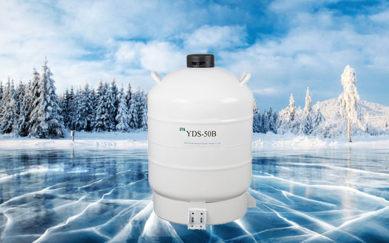 백신 동물 정액을 위한 Alu 불순물 극저온 액체 질소 컨테이너 50 리터