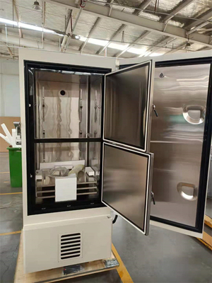 CE와 FDA와 냉장고 408L 직접적인 냉각 본인 층계형 시스템 냉장고를 직립시키세요