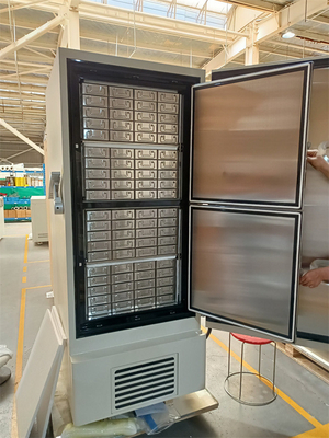 병원 디지털 디스플레이를 위한 각자 캐스케이드 588 리터 매우 낮은 실험실 냉장고 ULT
