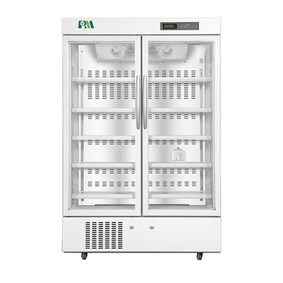 주도하는 실내등과 R600a 656 리터 이중 도어 약국 냉장고