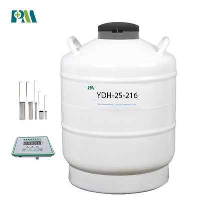 극저온 표본 이송 YDH-25-216을 위한 PROMED 마른 하주 질소 탱크