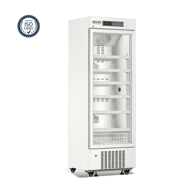 실제적인 힘 공기 냉각법과 315L 한 개의 유리문 생체 의학 약학 등급 냉장고