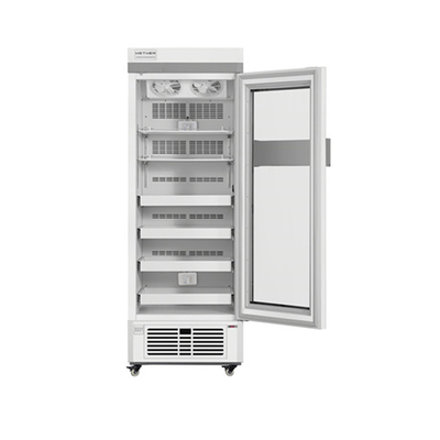 백신 의약품 보관 약국 의료 냉장고 가열 된 유리 문 516L