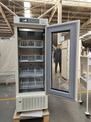 4 도 PROMED 실제적 강제 공기 냉각 혈액 냉장고 병원 연구실장비를 위한 히터와 208 리터